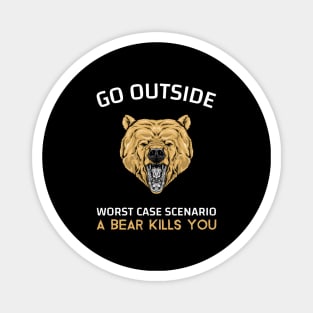 BEAR OUTDOORS CAMPING Magnet